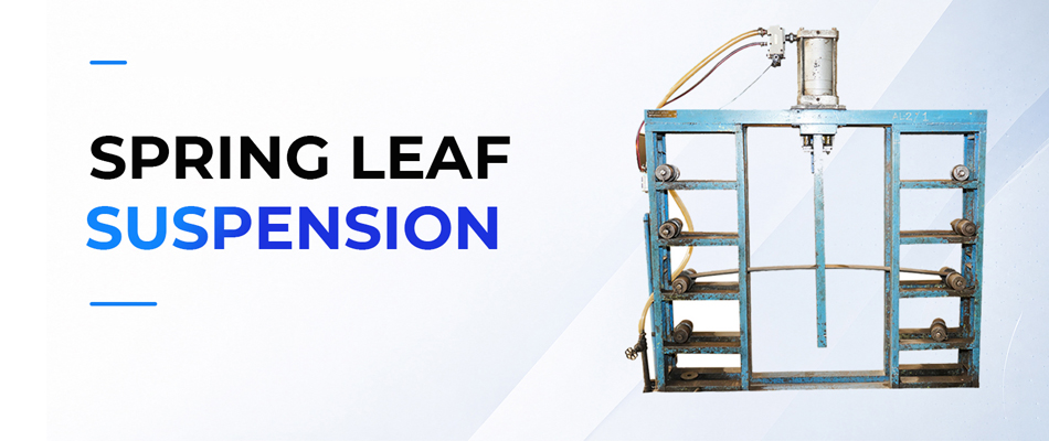 Spring leaf suspension